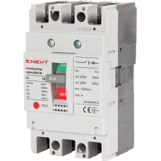 Автоматичний вимикач ENEXT e.industrial.ukm.60S.16 3P 16A 10кА i0010014