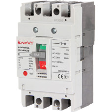 Автоматичний вимикач ENEXT e.industrial.ukm.60S.10 3P 10A 10кА i0010015