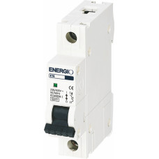 Автоматичний вимикач ENERGIO EN 1P C 25А 6кА EN-6B-1C25