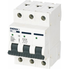 Автоматичний вимикач ENERGIO EN 3P C 50А 6кА EN-6B-3C50