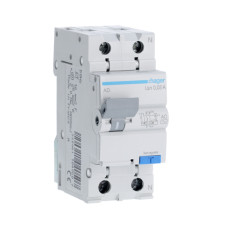 Диференційний автоматичний вимикач Hager AD990J 1P+N 40A C 30mA 6kA A