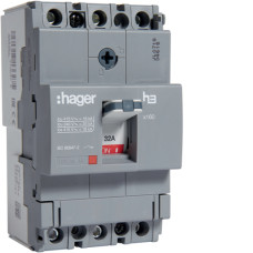 Автоматичний вимикач Hager x160 32A 3p 18kA TM F/F HDA032L
