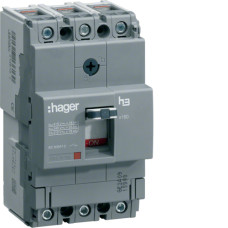 Автоматичний вимикач Hager x160 25A 3p 25kA TM A/F HHA025H