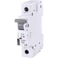 Автоматичний вимикач ST-68 1P C 50A 4.5kA 2181321 