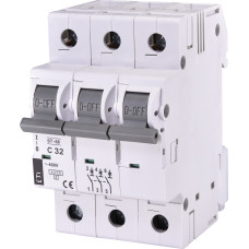 Автоматичний вимикач ST-68 3P C 32A 4.5kA 2185319 