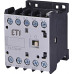 Контактор силовий мініатюрний ETI CEC09.4P 24V DC (9 А; 4kW; AC3) 4NO (4641211)