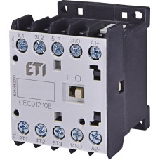 Контактор силовий мініатюрний ETI CEC12.10 230V AC (12 А; 5,5kW; AC3) 3NO+1NO (4641078)