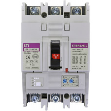 Автоматичний вимикач ETIBREAK EB2S 160/3LF 100A 3p 16kA  4671809 ETI