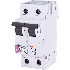 Автоматичний вимикач ETIMAT 10 2P C 6A 10kA 2133712 