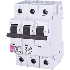 Автоматичний вимикач ETIMAT 10 3P C 50A 6kA 2135721 