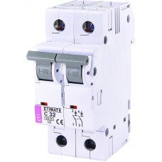 Автоматичний вимикач ETIMAT 6 2P C 32A 6kA 2143519 