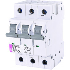 Автоматичний вимикач ETIMAT 6 3P C 2A 6kA 2145508 