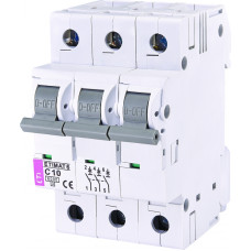 Автоматичний вимикач ETIMAT 6 3P C 10A 6kA 2145514 