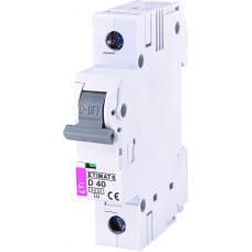 Автоматичний вимикач ETIMAT 6 1P D 40A 6kA 2161520 