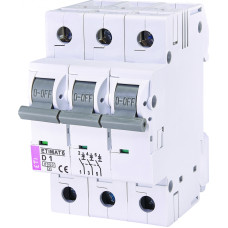 Автоматичний вимикач ETIMAT 6 3P D 1A 6kA 2164504 