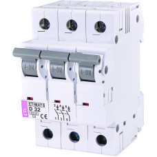 Автоматичний вимикач ETIMAT 6 3P D 32A 6kA 2164519 