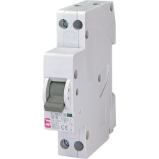 Автоматичний вимикач ETIMAT 6 1P+N B 6A 6kA 2191101