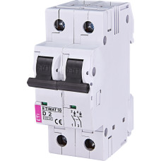 Автоматичний вимикач ETIMAT 10 2P D 2A 15kA 2153708