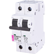 Автоматичний вимикач ETIMAT 10 2P D 20A 15kA 2153717