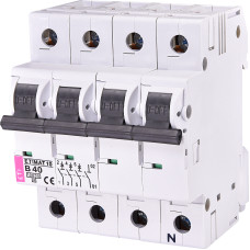 Автоматичний вимикач ETIMAT 10 3Р+N B 40A 10kA 2126720