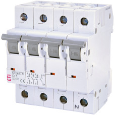 Автоматичний вимикач ETIMAT 6 3P+N D 1A 6kA 2165504