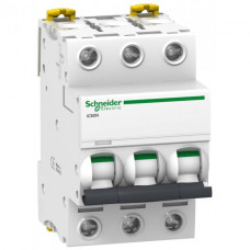 Автоматичний вимикач Schneider Electric 3P 6A C 6kA iC60N Acti 9 A9F79306