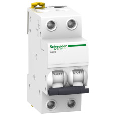 Автоматичний вимикач Schneider Electric 2P 2A B 6kA iK60 Acti 9 A9K23202
