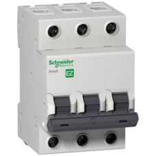 Автоматичний вимикач Schneider Electric 3P 6A C 4,5kA EASY 9 EZ9F34306